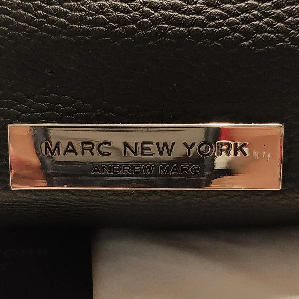 Leather makeup bag